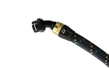 画像をギャラリービューアに読み込む, GReddy AN06 45 DEGREE HOSE END SWIVEL BLACK/GOLD ANODIZED