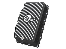 画像をギャラリービューアに読み込む, aFe 20-26 GM Trucks L6 3.0L Transmission Pan - Black w/ Machined Fins