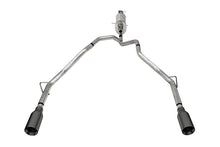 画像をギャラリービューアに読み込む, Corsa 25-26 Ram 2.5in Stainless Steel Sport Cat-back, Dual Rear Exit 5.0in Gunmetal Tip