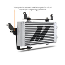 画像をギャラリービューアに読み込む, Mishimoto 2023+ Toyota GR Corolla Oil Cooler Kit - Thermostatic - Silver