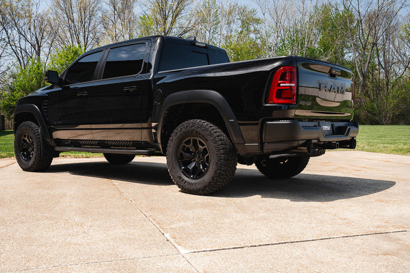 Corsa 25-26 RAM 1500 RHO Crew Cab 3.0L Turbo Cat-Back Dual Rear Exit w/ 5in Single Black Pro Series
