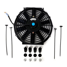 画像をギャラリービューアに読み込む, BLOX Racing Electric Slim Fan - 10in 120W - Straight Blade Black - V2
