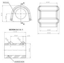 画像をギャラリービューアに読み込む, Superpro Toyota Land Cruiser 300 Series (N/A North America) - 21mm LC300 Rear Sway Bar Bush Kit