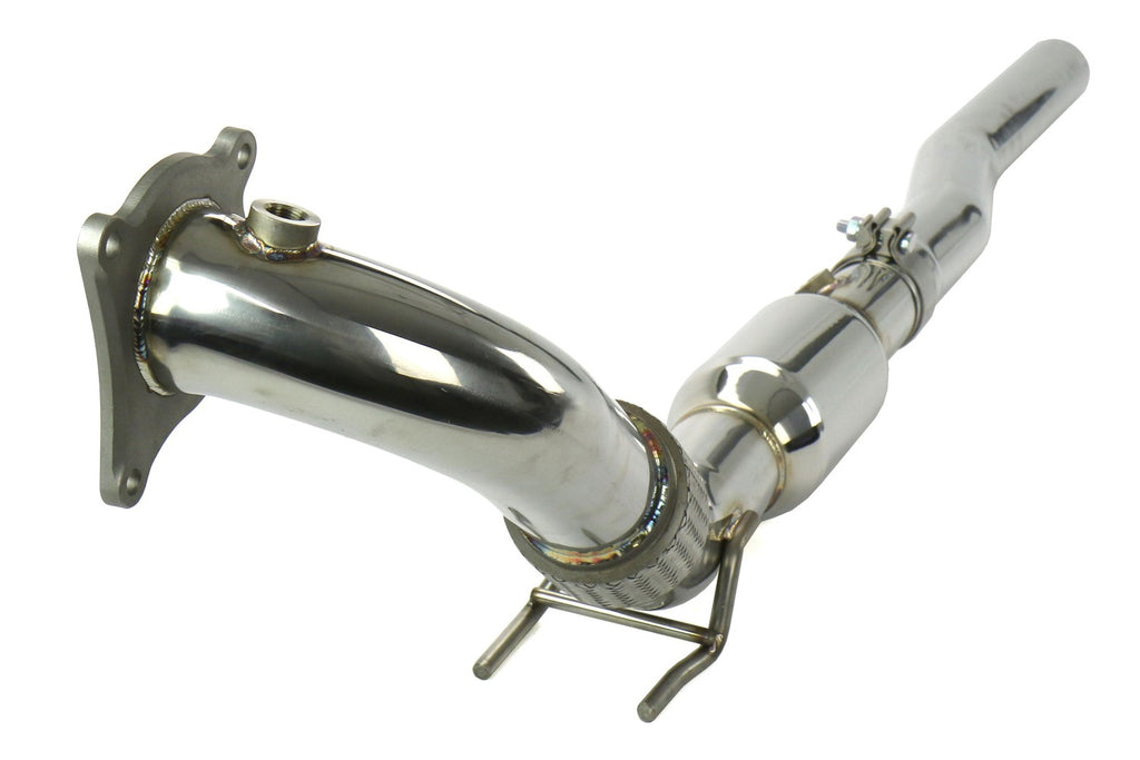 Invidia 10-14 Volkswagen Golf Gen 6 GTI 2.0T High Flow Cat Downpipe