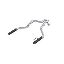 画像をギャラリービューアに読み込む, MBRP 24-25 Ford Ranger Raptor 3.0L 3in Dual Rear Turn-Down Axle Back Exhaust - Armor BLK Tips