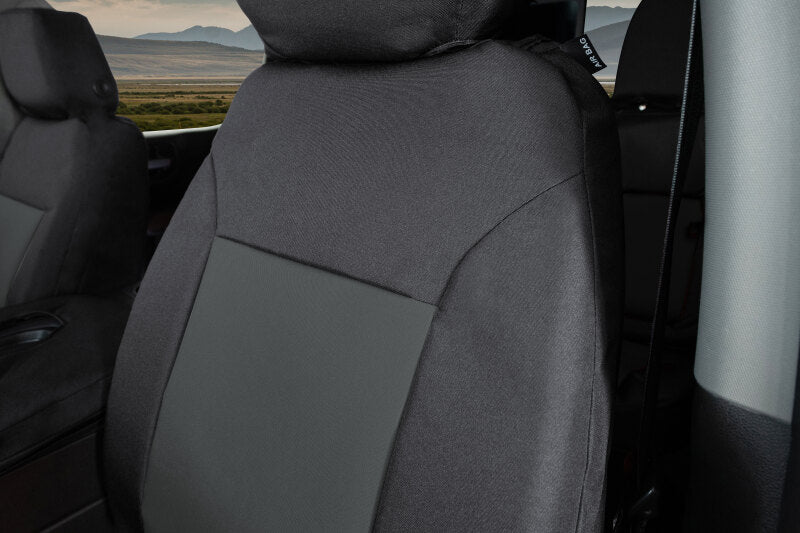 Covercraft 20-24 Toyota Highlander Endura PrecisionFit Custom Third Row Seat Covers - Black/Charcoal