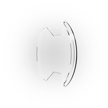 画像をギャラリービューアに読み込む, KC HiLiTES SlimLite 8in. LED Light Shield (Shield Only) - Clear
