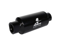 画像をギャラリービューアに読み込む, Aeromotive In-Line Filter 10AN 10 Micron Microglass Element Bright-Dip Black 2in OD