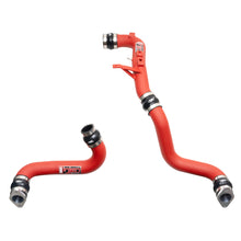 画像をギャラリービューアに読み込む, Injen 22-23 Honda/Acura Civic/Si/Integra 1.5L Turbo Aluminum Intercooler Pipe Kit - Wrinkle Red