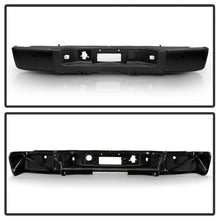 画像をギャラリービューアに読み込む, xTune 07-13 Chevy Silverado 1500 w/Parking Sensor OEM Style Steel Rear Bumper - BLK RB-CS07-SET-WS-B