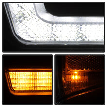 画像をギャラリービューアに読み込む, Spyder 20-23 Chevy Silverado 2500/3500 Proj Headlights - LED DRL - Black PRO-YD-CSHD20SI-SEQ-BK