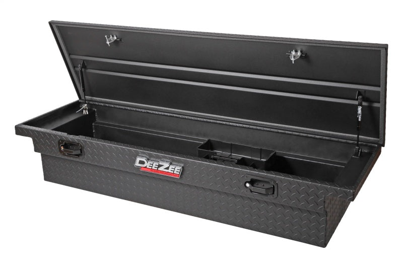 Dee Zee Universal Tool Box - Red Crossover - Single Lid Black BT Pull Handle (Low/Txt Blk)