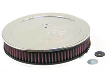 画像をギャラリービューアに読み込む, K&amp;N Round Air Filter Assembly 5-1/8in FLG 11in OD 3-3/8in