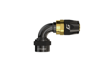 画像をギャラリービューアに読み込む, GReddy AN08 STRAIGHT HOSE END SWIVEL BLACK/GOLD ANODIZED
