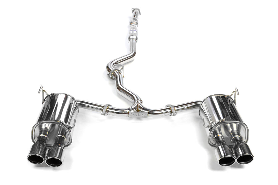 Invidia 11+ STI/WRX Sedan Only 76mm Q300 Stainless Steel Tip Cat-back Exhaust