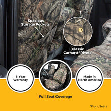 画像をギャラリービューアに読み込む, Covercraft 24-25 Toyota Tacoma Carhartt SeatSaver Custom Seat Cover - Mossy Oak Breakup