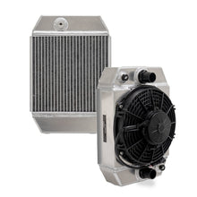 画像をギャラリービューアに読み込む, Mishimoto Universal Drag Race Performance Aluminum Radiator - Natural