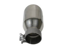 画像をギャラリービューアに読み込む, aFe MACH Force-Xp Univ 304 SS Double-Wall Clamp-On Exhaust Tip - Polished - 3in Inlet - 4.5in Outlet