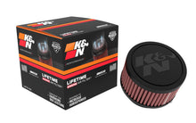 画像をギャラリービューアに読み込む, K&amp;N Universal Clamp-On Air Filter 2.25in Flange ID 3.5in OD 2in Height