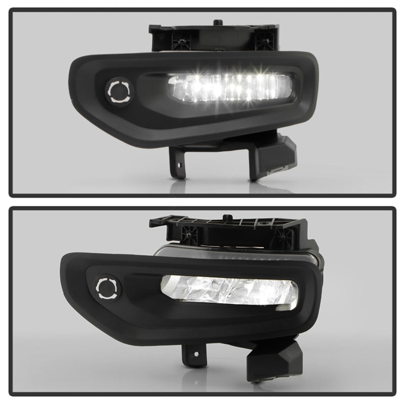 Spyder 21-23 Dodge Ram 1500 TRX OEM Style LED Fog Lights w/ Switch (FL-DRTRX21-LED-C)