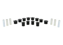 画像をギャラリービューアに読み込む, Whiteline 2003-2009 Dodge Ram 2500 Spring - Eye Front/Rear And Shackle Bushing