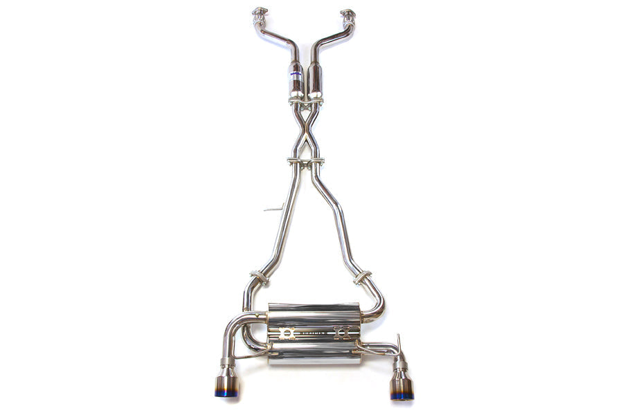 Invidia 02-08 Nissan 350z Gemini Single Layer Titanium Tip Cat-back Exhaust