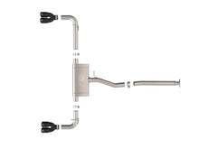 画像をギャラリービューアに読み込む, aFe 22-25 Lexus NX250 2.5L SS-304 Cat-Back Exhaust w/ Black Tips