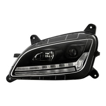 画像をギャラリービューアに読み込む, Spyder 13-19 Peterbilt 579 Driver Side Projector Headlights - Black (PRO-YD-PB57914-SEQ-L-BK)