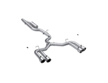 画像をギャラリービューアに読み込む, MBRP 22-24 Audi S3 2.0L Armor Pro T304 SS 3in Cat-Back Quad Split Rear Exhaust - Valve Delete