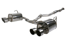 画像をギャラリービューアに読み込む, Invidia 15+ Subaru STI 4Dr Q300 Single Layer Stainless Steel Quad Tip Cat-Back Exhaust