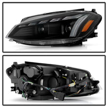 画像をギャラリービューアに読み込む, Spyder 18-21 VW Golf Halogen Model Only High-Power LED Headlights - Black (PRO-YD-VG17HALAP-SBGR-BK)
