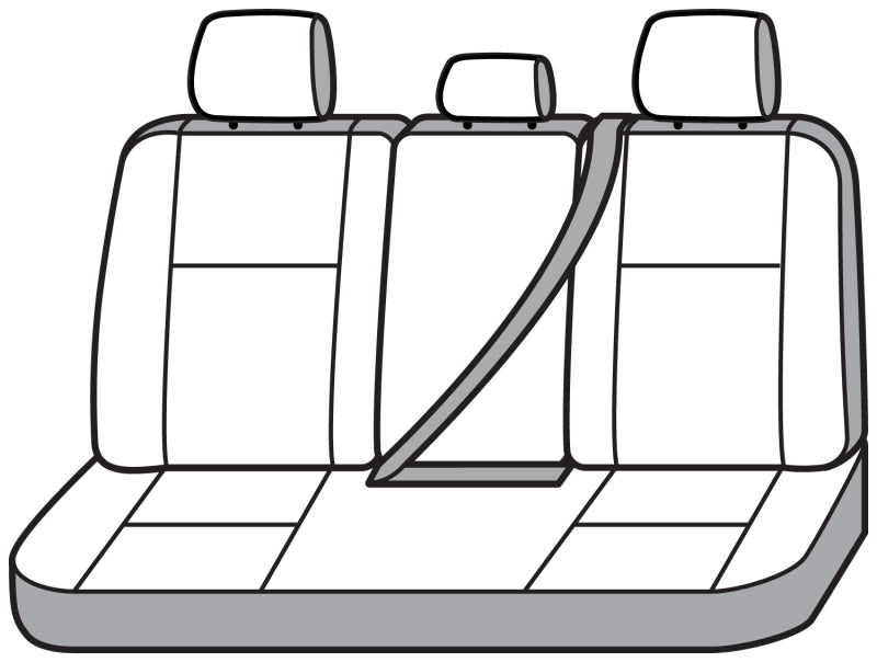 Covercraft 15-21 Ford Transit Endura Waterproof SeatSaver Third Row Seat Covers-Taupe