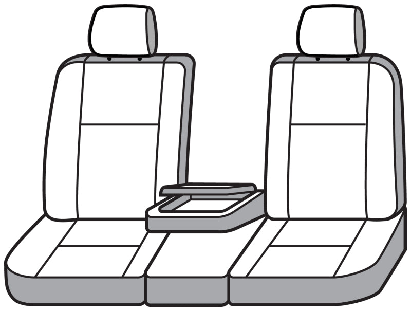 Covercraft 17-24 Dodge RAM 1500 Carhartt Super Dux SeatSaver Front Row Custom Seat Cover - Gravel