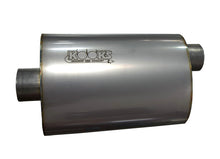 画像をギャラリービューアに読み込む, Kooks 2.5in. Oval Center/Offset Muffler 12in. Long Body Stainless Steel