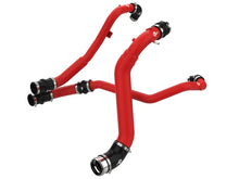 画像をギャラリービューアに読み込む, aFe BladeRunner Aluminum Hot and Cold Charge Pipe Kit Red Ford F-150 24-26 V6-2.7L (tt)