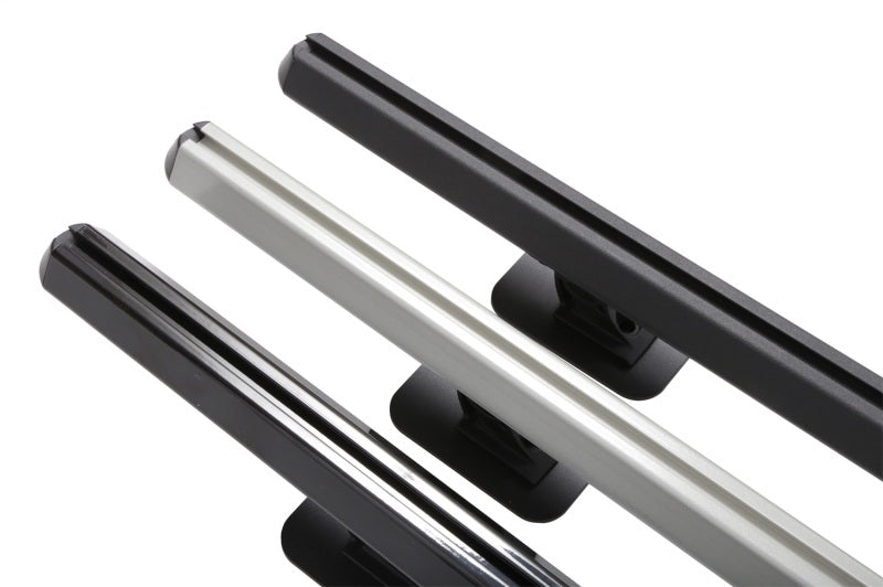 Dee Zee 04-23 Ford F-150/Super Duty Hex Series Side Rails - Gloss Black 5 1/2Ft Bed