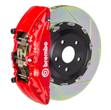 画像をギャラリービューアに読み込む, Brembo 08-10 Challenger w/V8 (Excl AWD/SRT-8) Fr GT BBK 6Pis Cast 380x34 2pc Rtr Slot Type1-Red