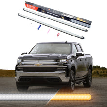 画像をギャラリービューアに読み込む, XK Glow 22In Switchback Grill Lights with Start-up Animation &amp; Sequential Turn Signals