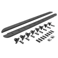 画像をギャラリービューアに読み込む, Go Rhino 20-22 Jeep Gladiator JT 4DR RB10 Slim Running Boards Kit (Incl. Brackets) - Bedliner Coat