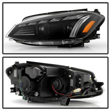 画像をギャラリービューアに読み込む, Spyder 18-21 VW Golf MK7.5 Projector Headlights - Black (PRO-YD-VG18SI-SBGR-BK)
