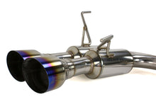 画像をギャラリービューアに読み込む, Invidia 11-14 Subaru WRX / STI Sedan Gemini/R400 Single Layer Quad Titanium Tip Cat-back Exhaust