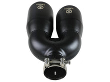 画像をギャラリービューアに読み込む, aFe Takeda 2.5in 304 Stainless Steel Clamp-on Exhaust Tip Driver Side 2.5in Inlet 4inDual-Black