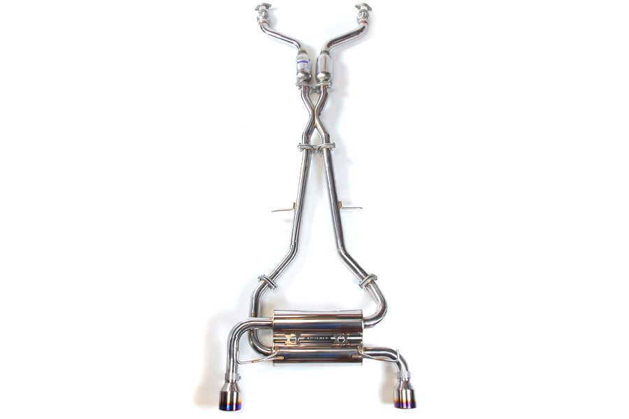 Invidia 09+ 370Z Gemini Rolled Titanium Tip Cat-back Exhaust