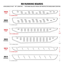 画像をギャラリービューアに読み込む, Go Rhino 19-25 RAM 1500 RB30 Slim Running Board Kit w/ Brackets