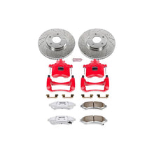 画像をギャラリービューアに読み込む, Power Stop 00-04 Buick LeSabre Front Z26 Street Warrior Brake Kit w/Calipers