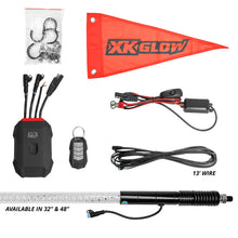 画像をギャラリービューアに読み込む, XK Glow 1x 48 XKmax RGBW Advanced App Control LED Whip Light Kit for 4x4 Offroad UTV ATV