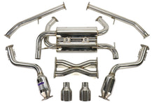 画像をギャラリービューアに読み込む, Invidia 09+ 370Z Gemini Rolled Stainless Steel Tip Cat-back Exhaust