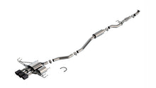 画像をギャラリービューアに読み込む, Borla 2024 Acura Integra Type S ATAK Cat Back Exhaust - Carbon Fiber &amp; Black Anodized