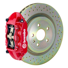 画像をギャラリービューアに読み込む, Brembo 11-18 Focus/13-18 Focus ST Front GT BBK 4 Piston Cast 336 x28 1pc Rotor Drilled-Red