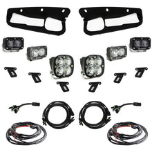 画像をギャラリービューアに読み込む, Baja Designs 21-22 Ford Bronco w/Steel Bumper S2 SAE Sportsmen Fog Pocket Light Kit - Clear